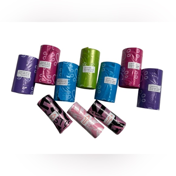 Dog Poop Bags 10 Unopened Rolls Scoop Bags - Picture 3 of 4